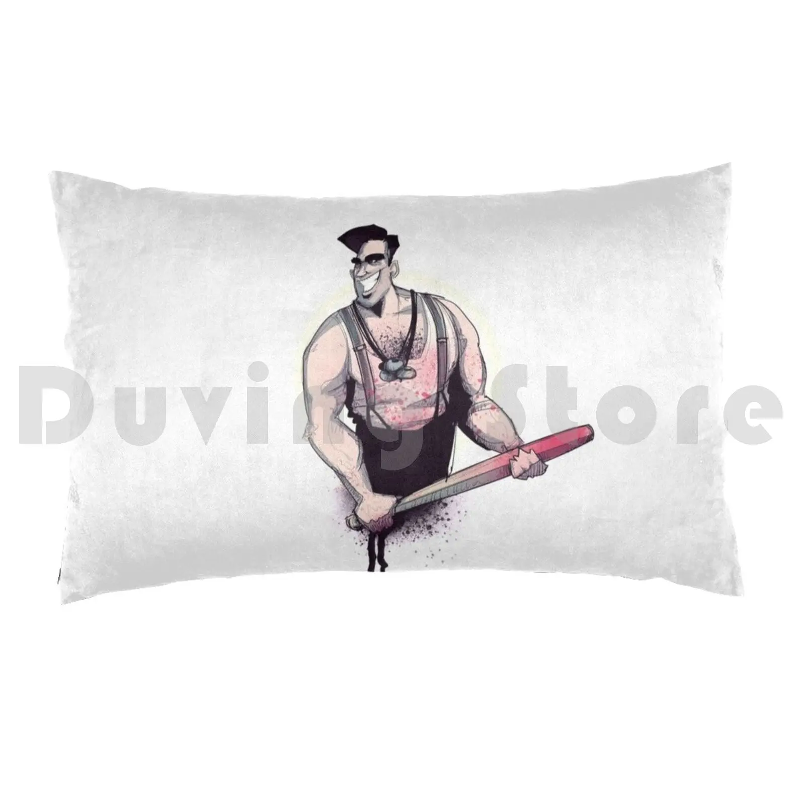 Bear Jew Pillow Case Printed 50x75 Bear Jew Inglorious Basterds Tarantino Movie Classic Eli Roth War