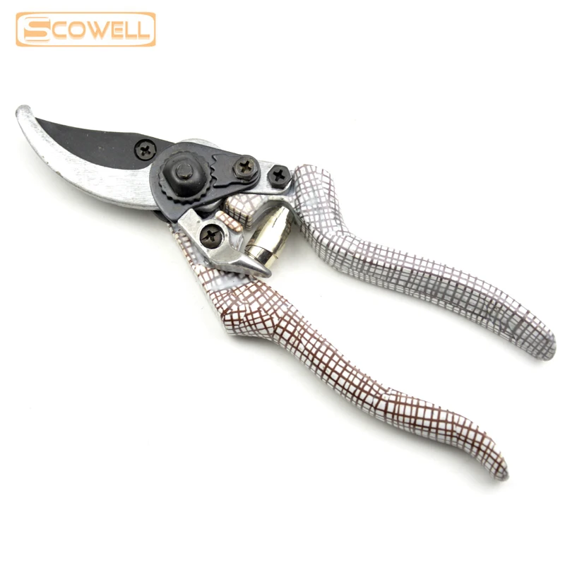 1 Pack 8" Aluminium Handle Garden Shears Green Branch Purning Scissor Home Used DIY Hand Tools Garden Purnner Furit Scissors