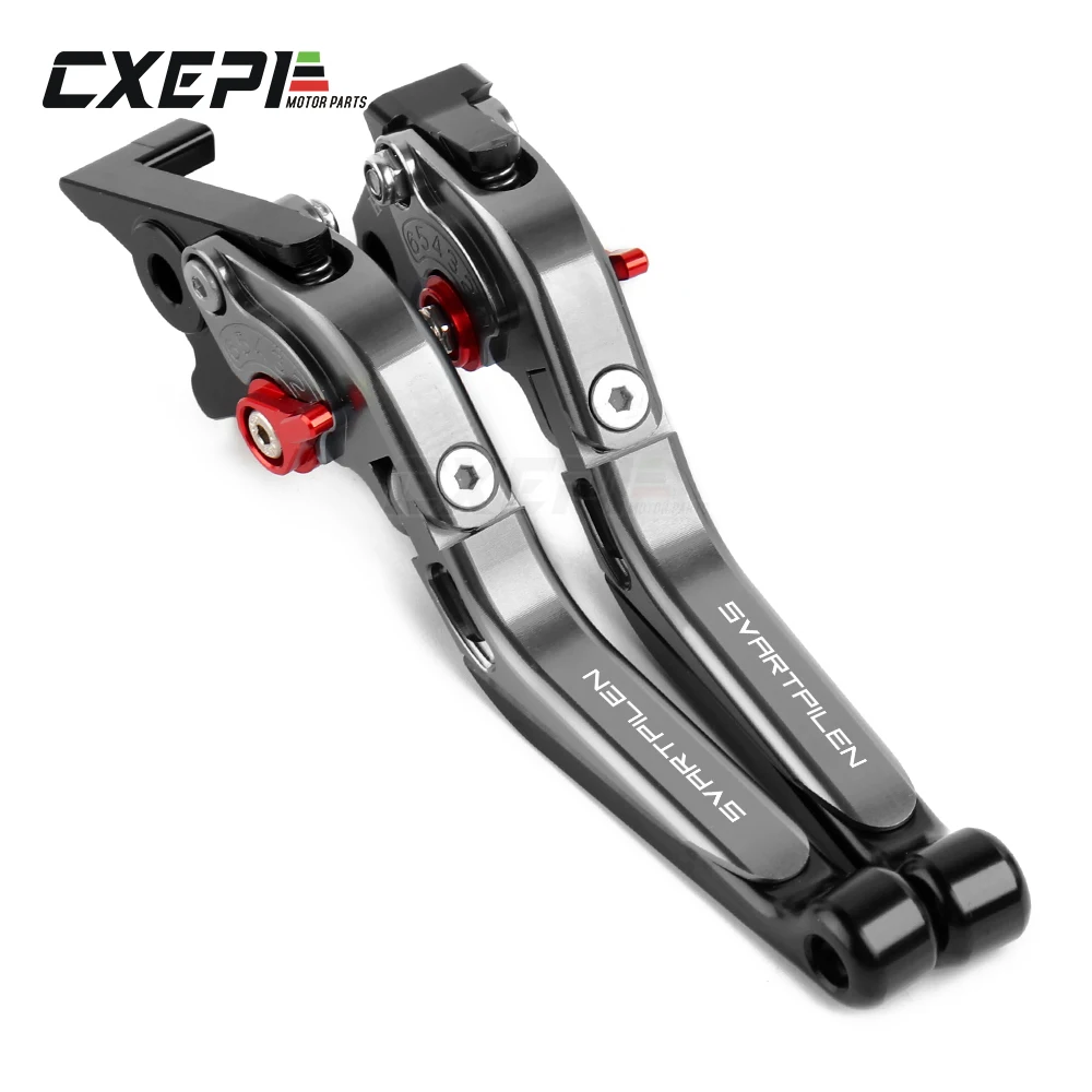 Motorcycle Accessories Folding Brake Clutch Levers For Husqvarna SVARTPILEN 401 SVARTPILEN 250 2018-2022 CNC Handle Brake Clutch