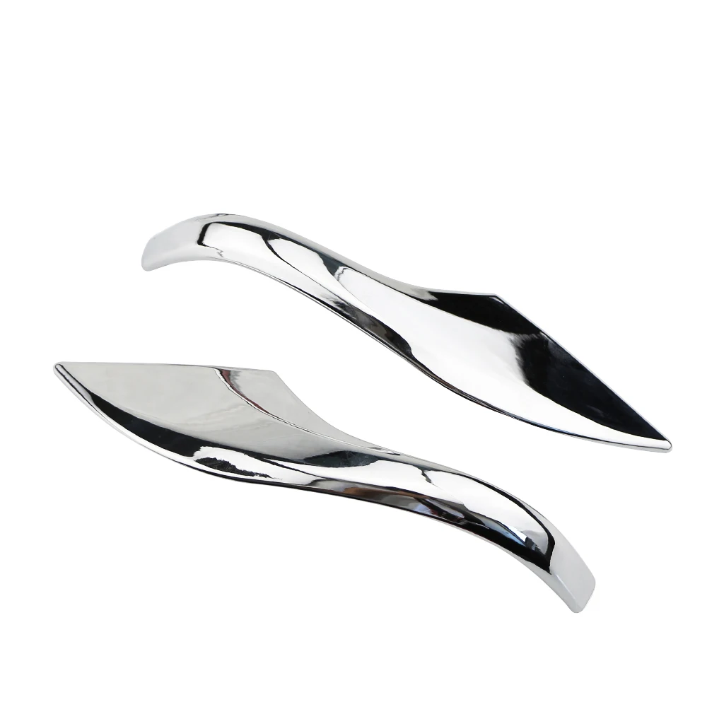 GLOSSY Chrome Car Side Door Rear View Mirror Cover Trim Garnish Molding Strip For Toyota Corolla 2014 2015 2016 2017 Altis E170