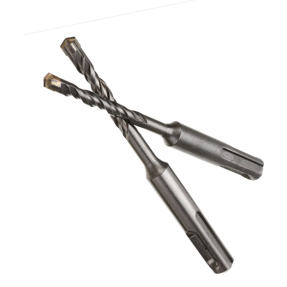 Juego de brocas para mampostería, vástago SDS Plus para martillo eléctrico, Punta cruzada de carburo de tungsteno, 110mm, 1 unidad
