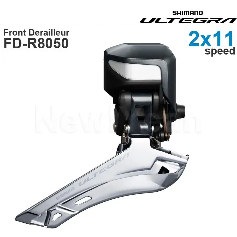 SHIMANO ULTEGRA R8050 2x11 speed DI2 - Front Derailleur FD-R8050 Top gear teeth 46T-53T Total capacity 16T Mount_Brazed-On