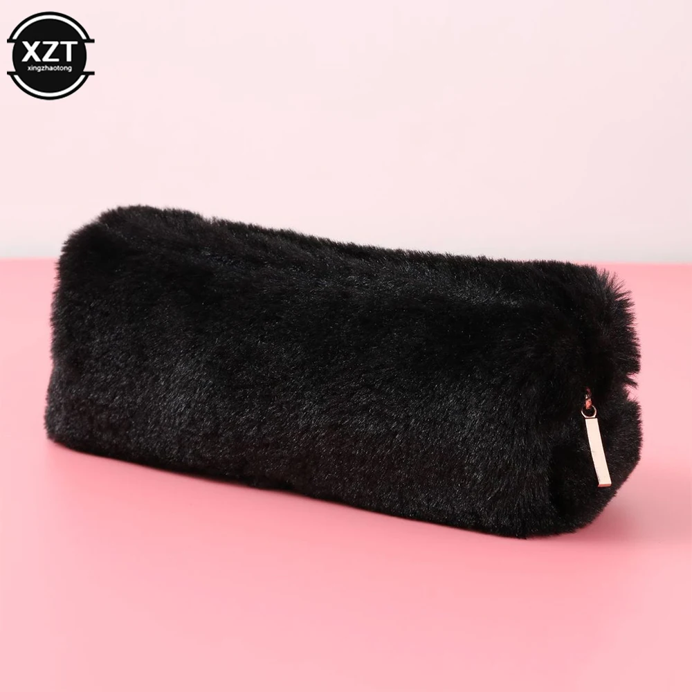 لطيف موضة أفخم سستة حقيبة أقلام رصاص مدرسة اللوازم المكتبية القرطاسية الحقيبة محفظة تخزين لطيف حقائب مكياج صندوق رصاص