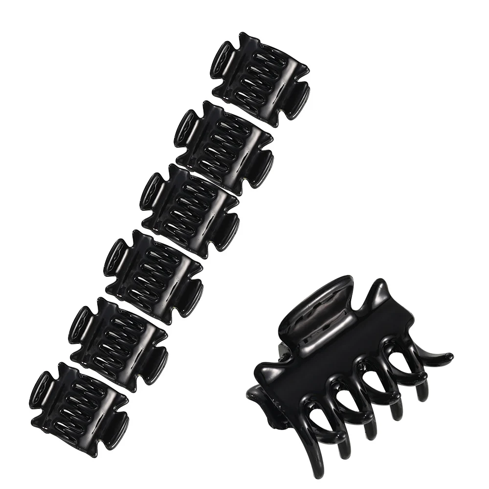 3cm Frauen Mädchen Haar Klaue Clips Mini Krabben Haar Klaue Kunststoff Haarnadel Kiefer Klemme Mädchen Haar Styling Werkzeug Haar zubehör, 12Pcs