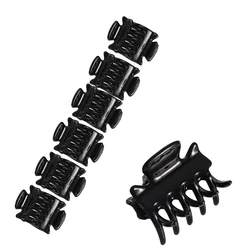 Mini Crab Plastic Hair Claw para Mulheres e Meninas, Hairpin, Jaw Clamp, Hair Styling Tool, Acessórios para o cabelo, 3cm, 12Pcs