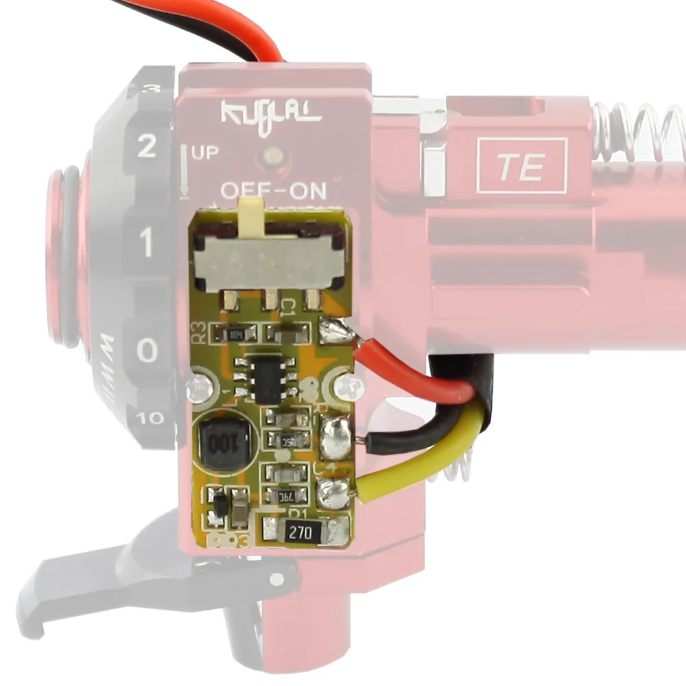 VULPO CNC Aluminium Legierung Hop Up Kammer Mit LED Für Airsoft AEG M4 M16 Jagd Zubehör – Detail 21