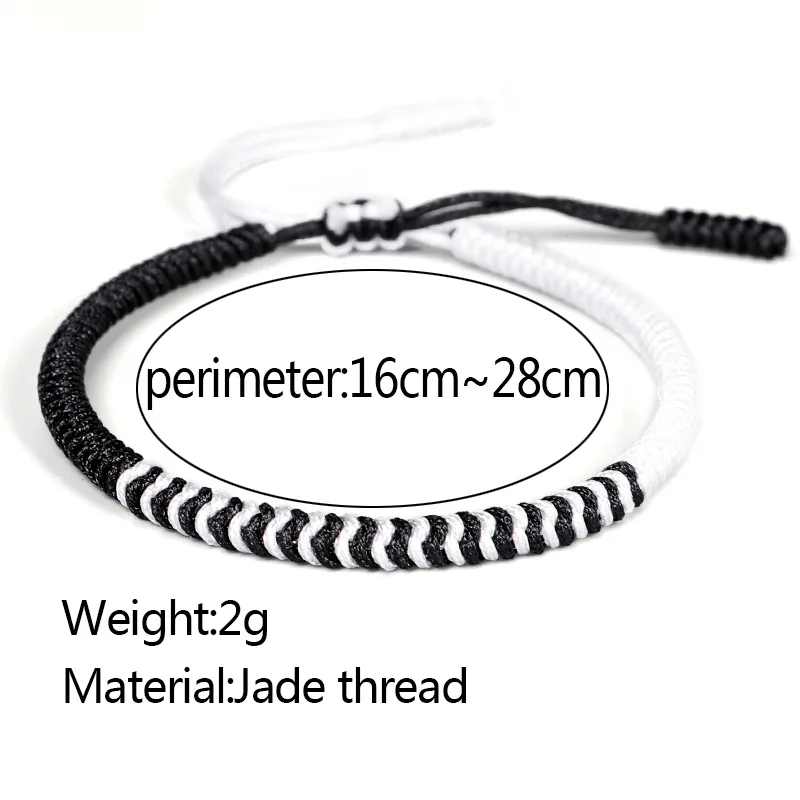 New Arrival Tibetan Buddhist Lucky Charm Tibetan Thread Bracelets & Bangles For Women Men Handmade Friendship Rope Bracelet