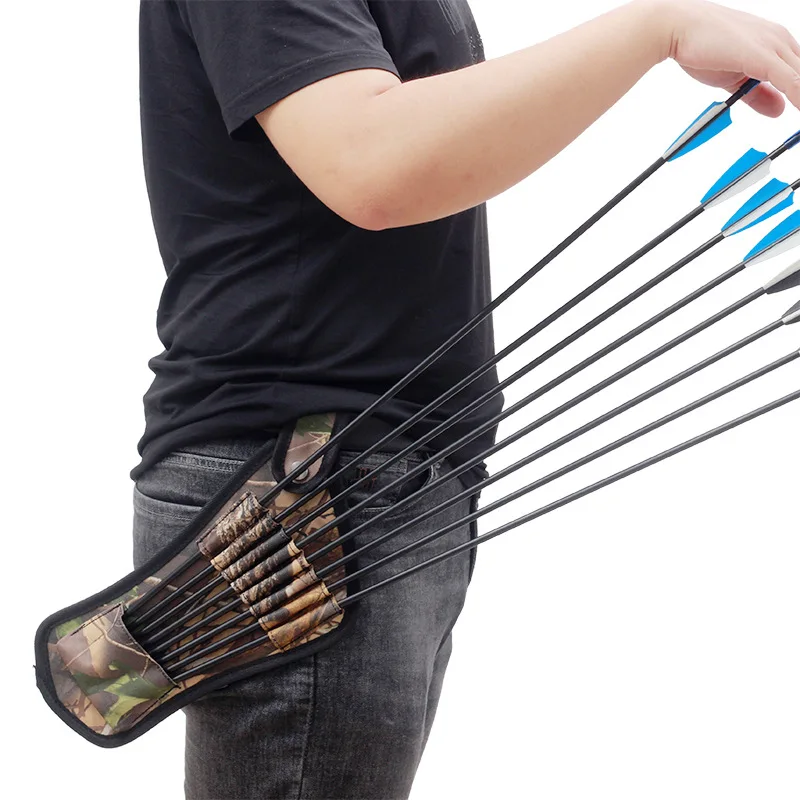 Archery Bow and Arrow Quiver Holder Bag For Crossbow Hunting Shooting Accessories