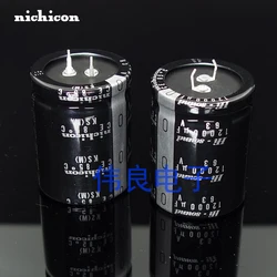 Nichicon KS series-Versión de firma, 2 piezas/10 piezas, 63V, 12000uF, 35 x 45L, Envío Gratis