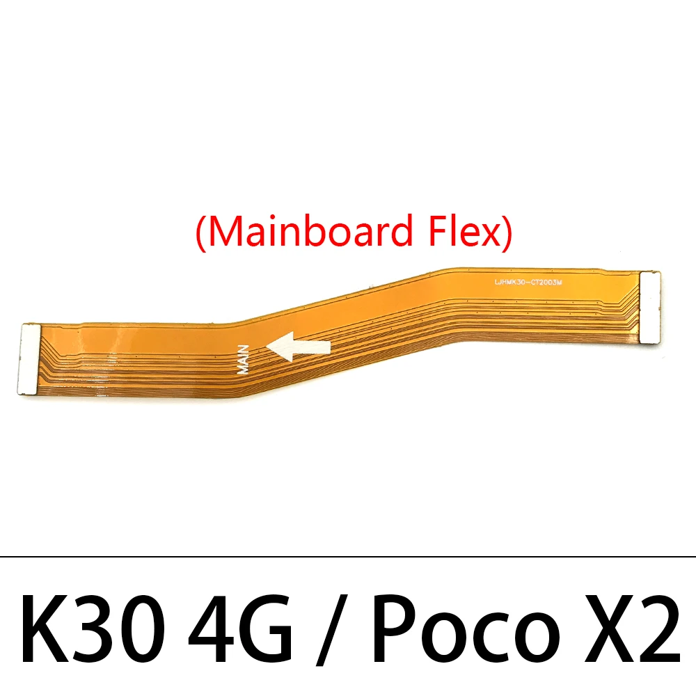 New For Xiaomi Mi 11T Pro Poco F3 Mi A3 F2 Pro / K30 Pro / Mi 9 11 Lite Main Motherboard Connector LCD Display Flex Cable Parts