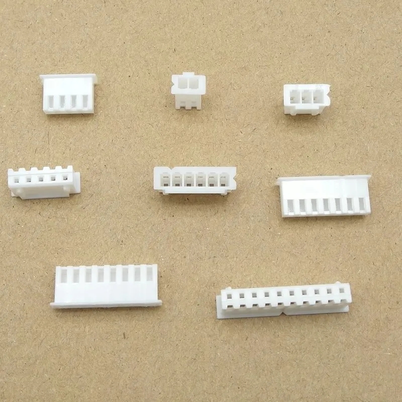 50pcs XH2.54-2P/3P/4P/5P/6P/7P/8P/9P/10P 2.54mm Connector Housing Case XH2.54