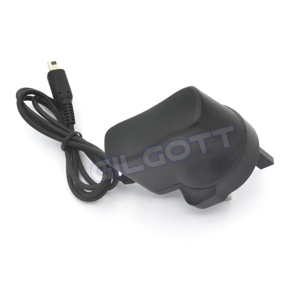 Uk plug carregador de viagem alimentação ac 100v-240v adaptador para nintendo dsi novo 2ds 3ds xl ll