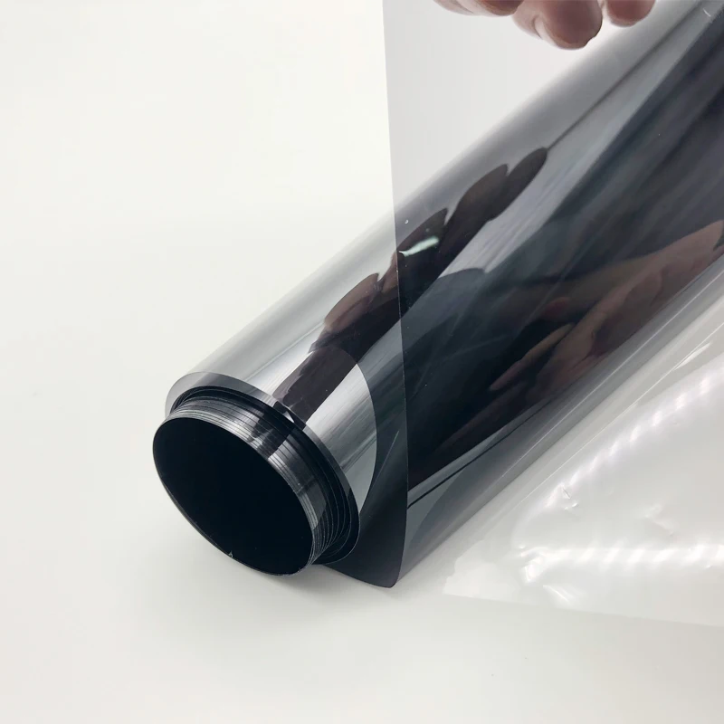 300x50cm Black Car Window Tint Film Glass 5%-50% Roll Car Auto Window Tinting Film for Home Solar UV Protector Sticker Film