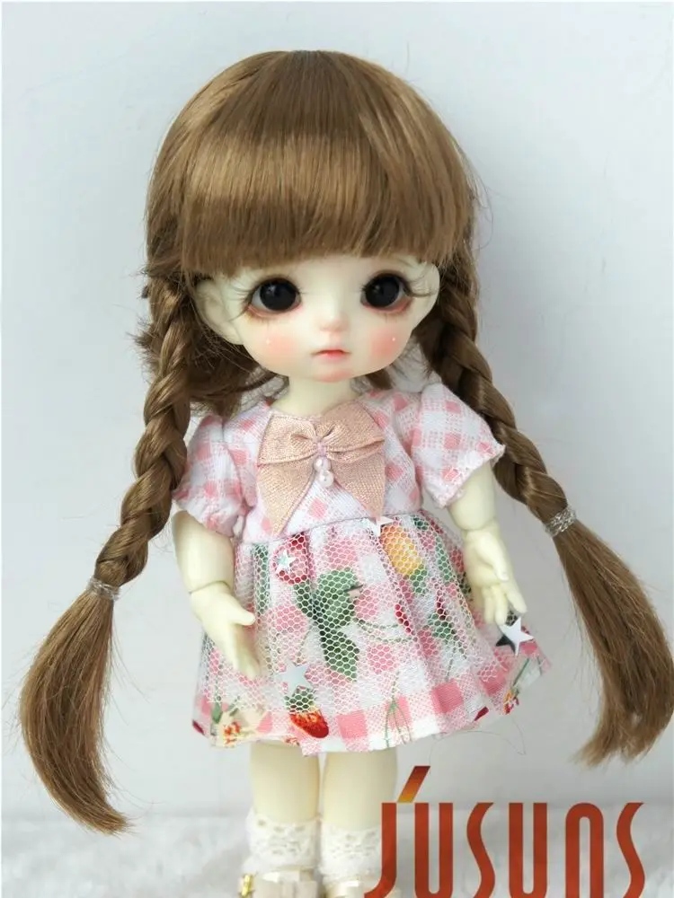 Top Sale JD018B Alle maten Leuke BJD Synthetische Mohair Pruiken Groothandel Pop Pruik Top Kwaliteit Haar Mode Goedkope Accessoires