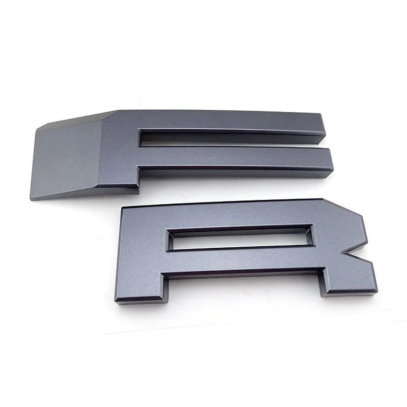 Car Truck Raptor Style Grille Grill Letters Emblem Badge F&R F R Replacement For Ford 11-16 / 07-10 Super Duty F250 F350 F450