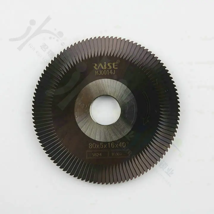 Sollevare la fresa HJ0014J 80x5x16mm per lo strumento del fabbro della tagliatrice chiave orizzontale Jing Ji P1 P2