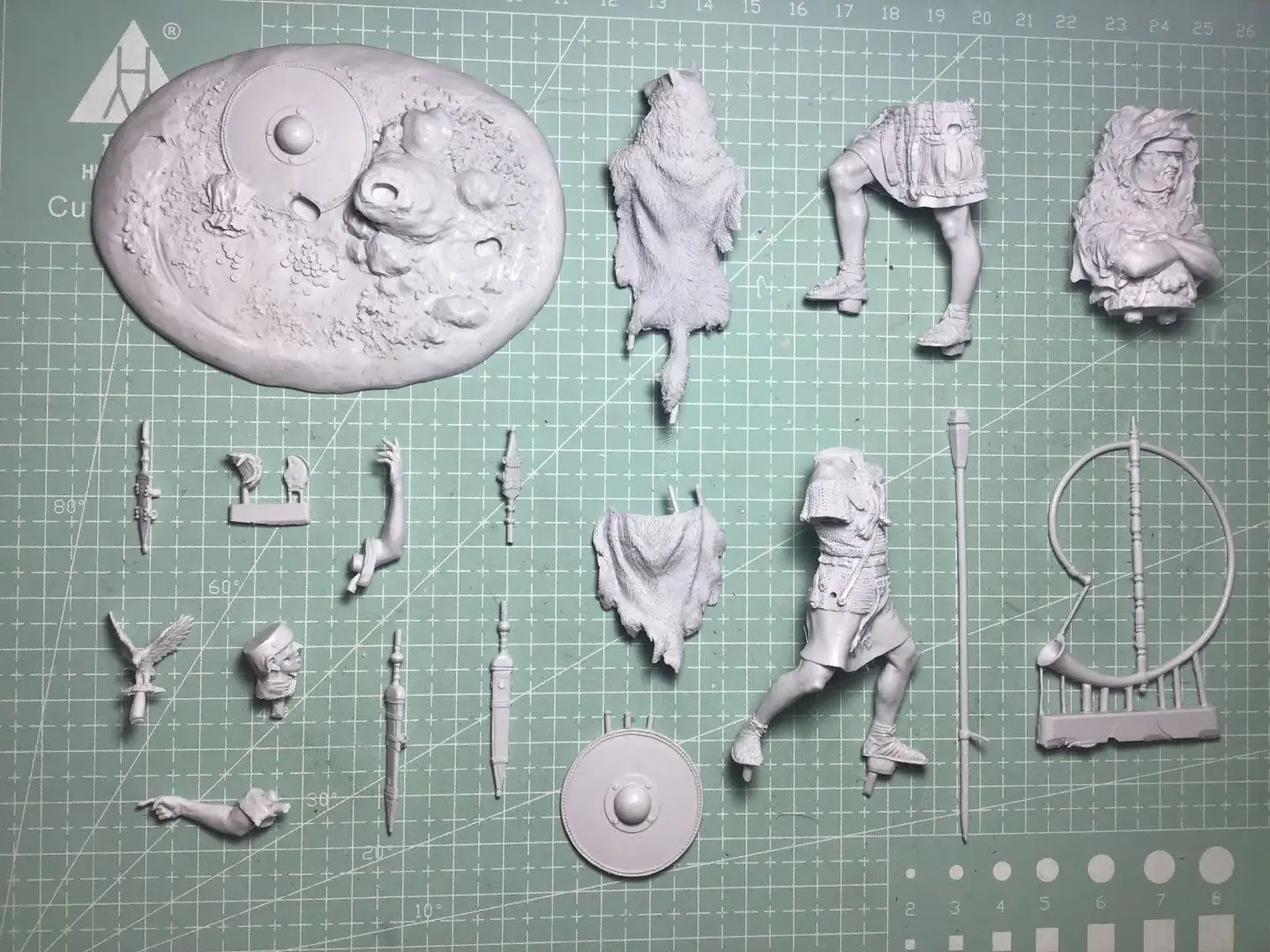 1/24  Resin Model Figure GK，Unassembled and unpainted kit