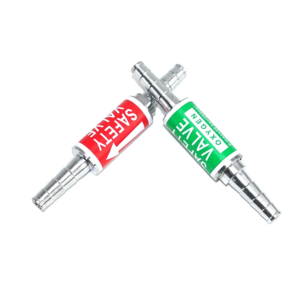 Flashback Arrestor 1 Pair Oxygen Acetylene Propane Safety Valve for 8mm 6mm 0.31\