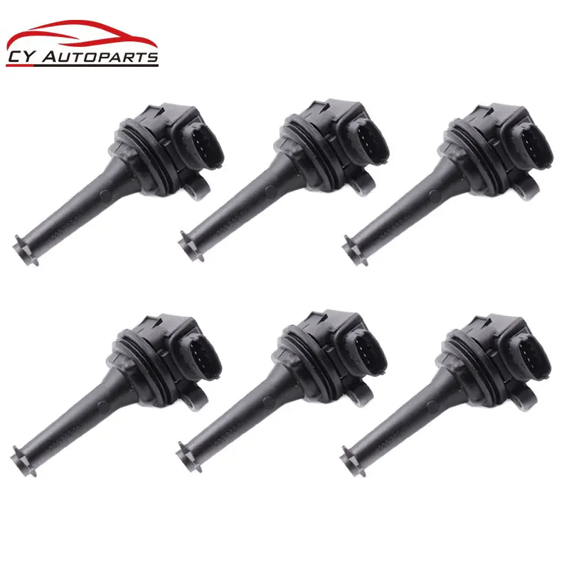 

YAOPEI NEW 6pcs Ignition Coil For Volvo S60 S70 V70 C70 S80 XC90 1999-2007 9125601 1220703014