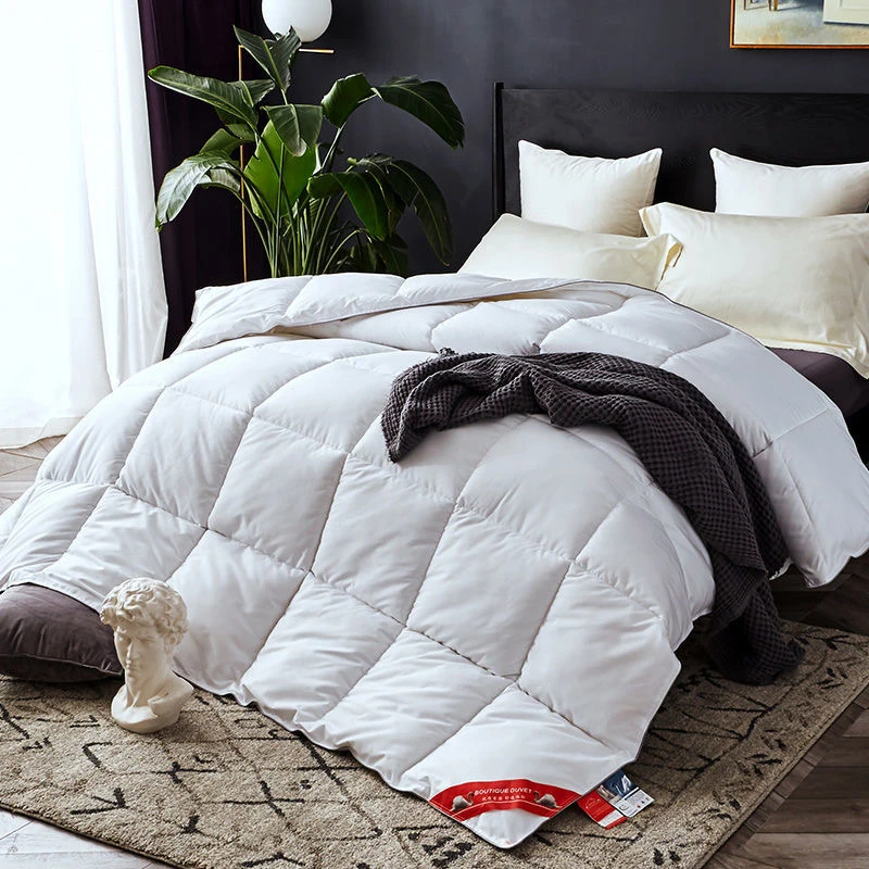 95 % White Goose/Duck Down Quilt Duvets Thickening Winter Single Double Comforters Cotton Cover King Queen Twin Full Size