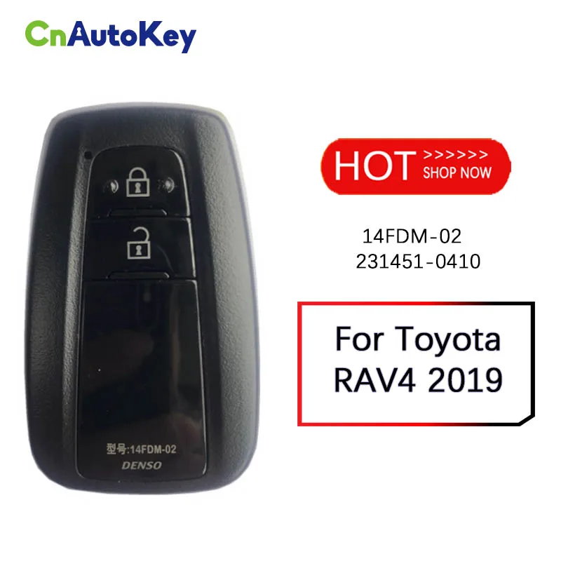 CN007184 ORIGINAL New Key For Toyota R-AV4 2019 433MHZ 14FDM-02 231451-0410