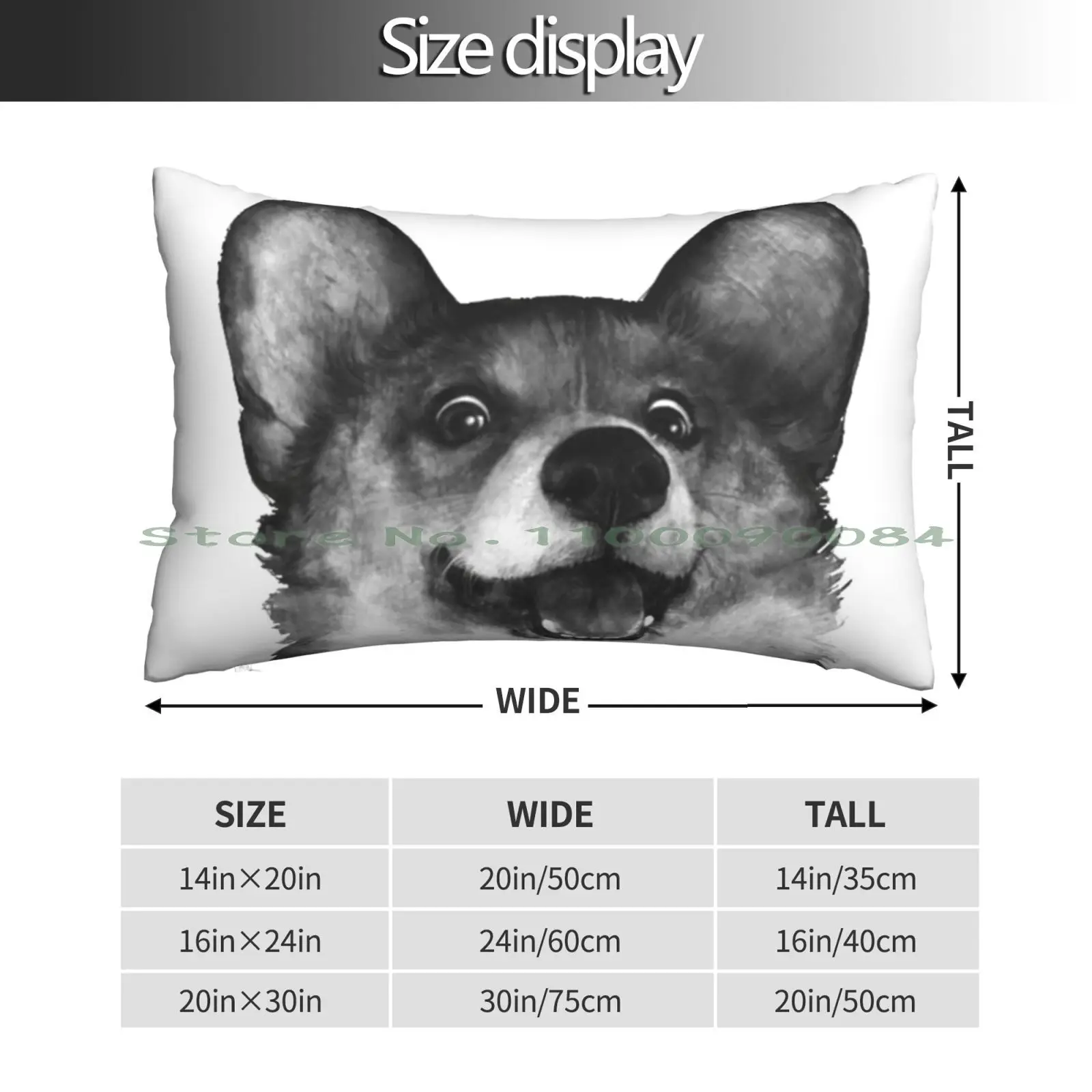 Corgi! | Perfect Gift Pillow Case 20x30 50*75 Sofa Bedroom Münster Munster Nordrhine Westfalia Germany Germans Deutschland City