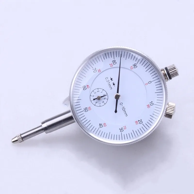 0-10mm Dial Indicator Precision 0.01mm Dial Bore Gauge Indicator Micrometer Tool Hour Type Indicator Measurement Instrument