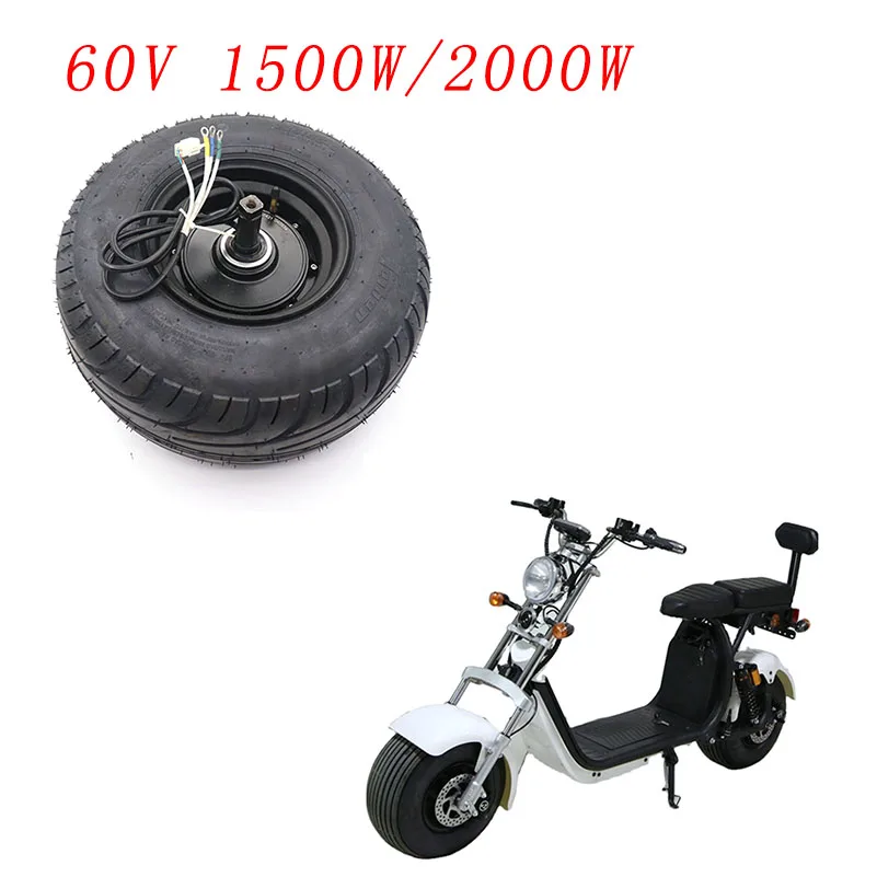 60V 1500W 2000W Motor 225X55-8 18X9.5-8 Tire For Citycoco Electric Scooter Chinese Halei Scoooter 225/55-8 wheel accessories