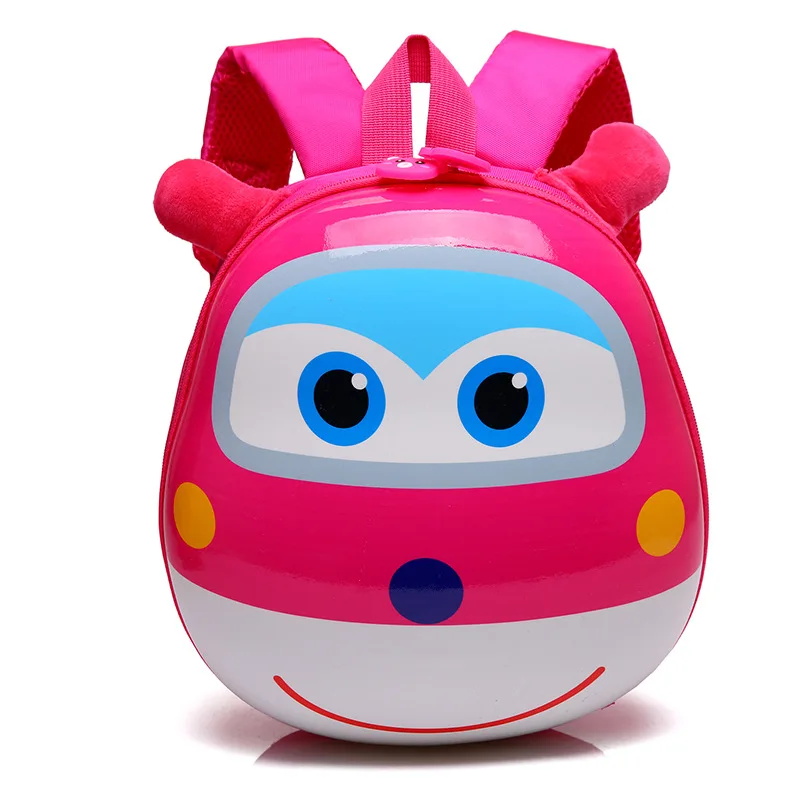 New Super Cute Wings Kid School Bags Cartoon Character 3D Style Children Backpacks Kindergarten Girls Boys Baby Backpack