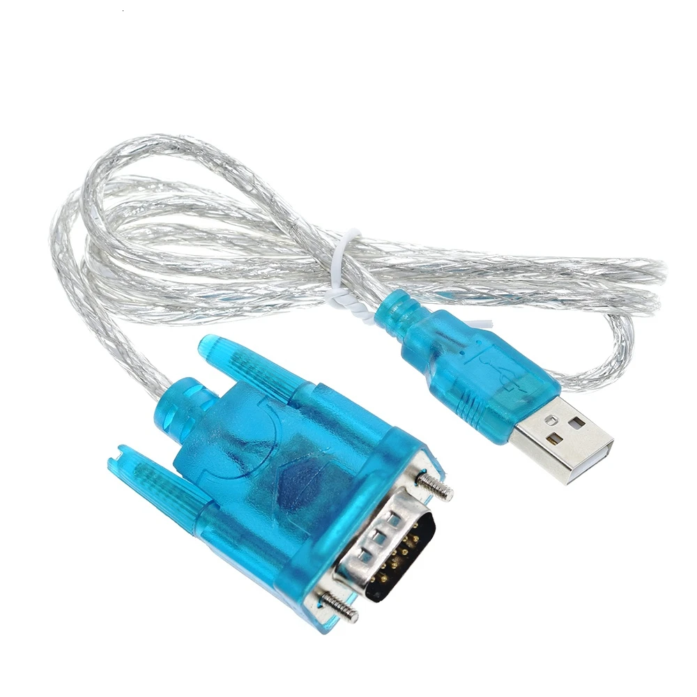 TZT HL-340 New USB to RS232 COM Port Serial PDA 9 pin DB9 Cable Adapter support Windows7-64