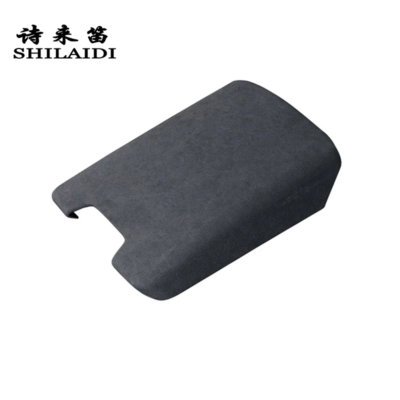 Car Styling For Audi A6 C8 2019-2022 Center Console Armrest Box Gear Shift Trim Decoration Auto Cover Sticker Suede ABS Interior