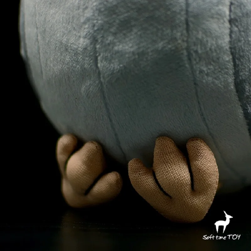 Simulatie duif knuffel ongeveer 26 cm grijze vrede vogel zachte pop kinderen speelgoed decoratie verjaardagscadeau h0633