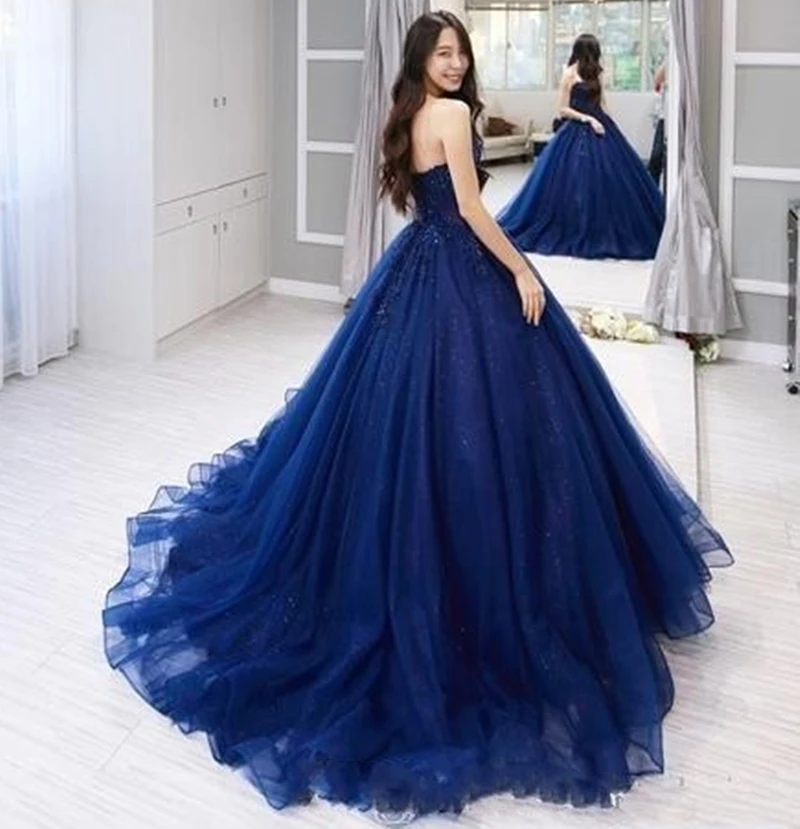 2021 Bán Chất Lượng Cao Bầu Quinceanera Đầm Công Chúa Đính Hạt Táo Xù Chính Thức Vũ Hội Đảng Sweet 16 Bầu BM687