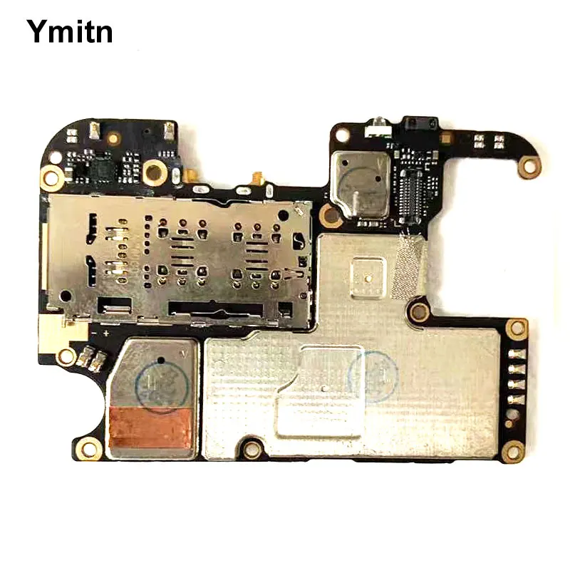 Ymitn Mainboard For Xiaomi RedMi hongmi Note8T Note 8T Motherboard Unlocked With Chips Logic Board Global Vesion