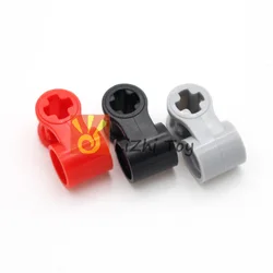 20pcs MOC Parts 6536 Axle and Pin Connector Perpendicular Bricks Building Blocks Accessories Compatible with Technology Toys