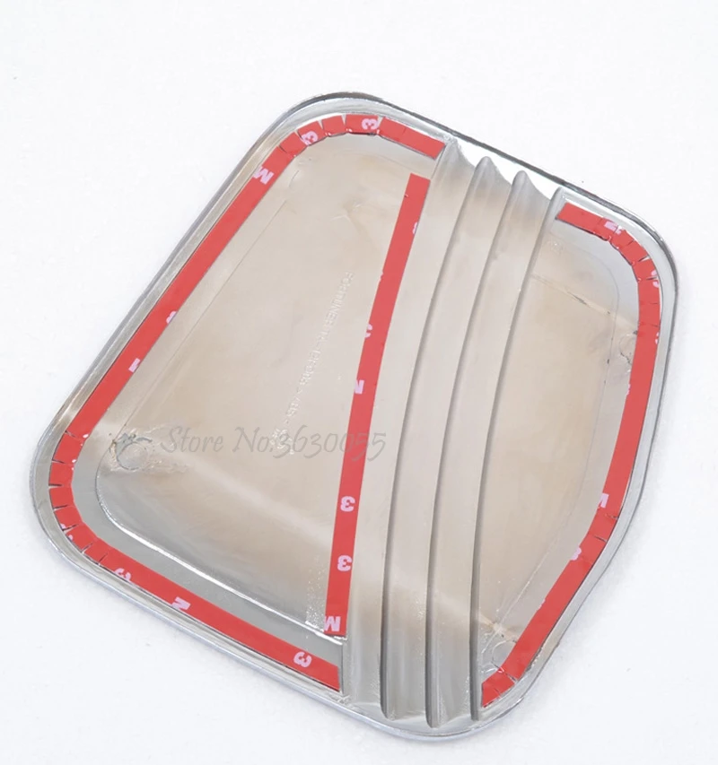 For Toyota Fortuner SW4 AN50/AN60 Chrome Fuel Tank Cover Trim Car Accessories 2010 2011 2012 2013 2014 2015 1st Generation