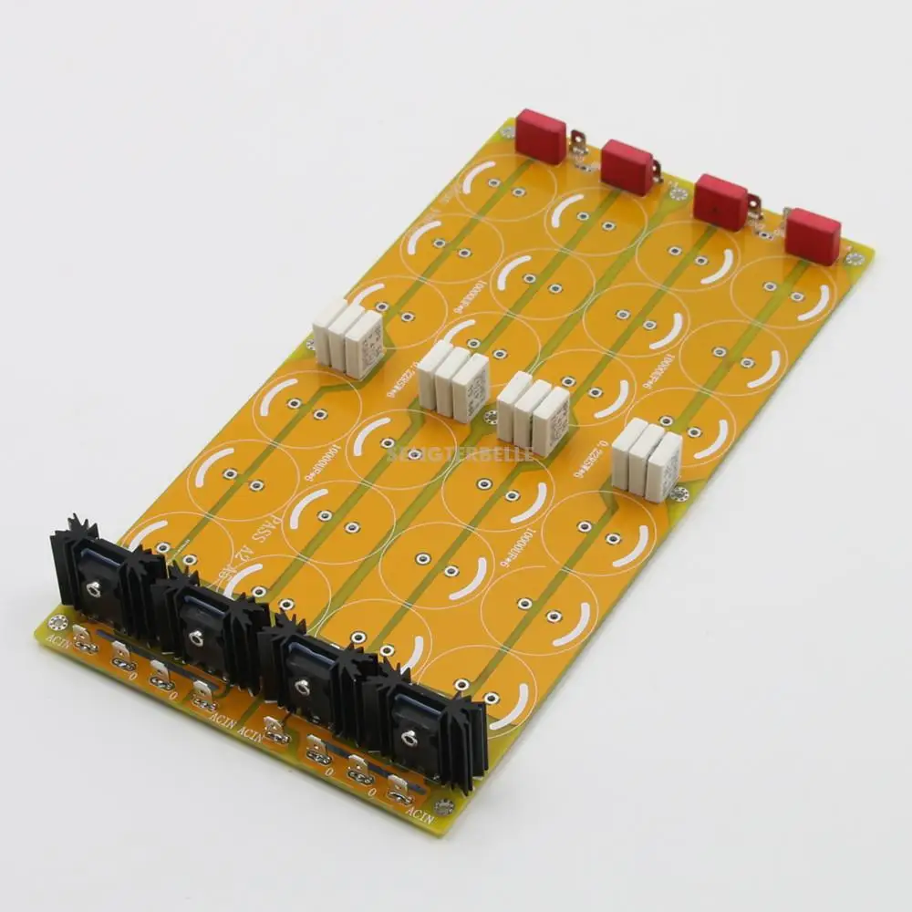 HiFi Pure Class A Amplifier Schottky/CRC Rectifier Filter Power Supply Board For PASS A3/A5 (No Capacitance)
