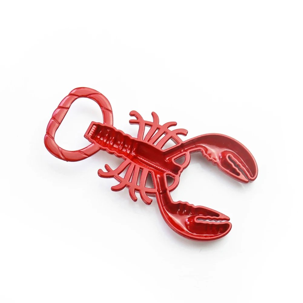 Lobster Corkscrew Bottle Opener Portable Metal Wine Beer Opening Kitchen Tools Accessories Waiter Friends Bar Party Supplies