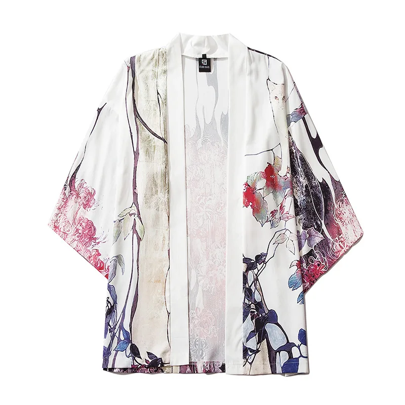 

New Printing Kimono Women Japanese Yukata Female Women Asian Clothes Kimono Cardigan Shirt Women Traditional Japanese Kimonos