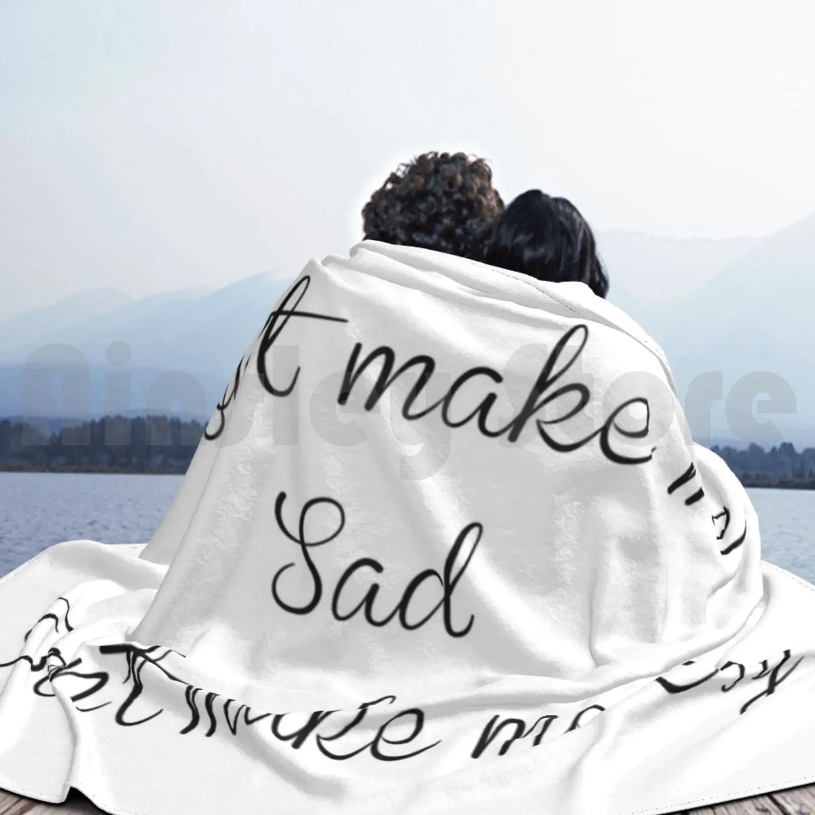 بطانية حزينة لانا أزياء مخصصة حزينة لانا ديل ري الطباعة الموسيقية Ldr الفتيات إقتباس #5