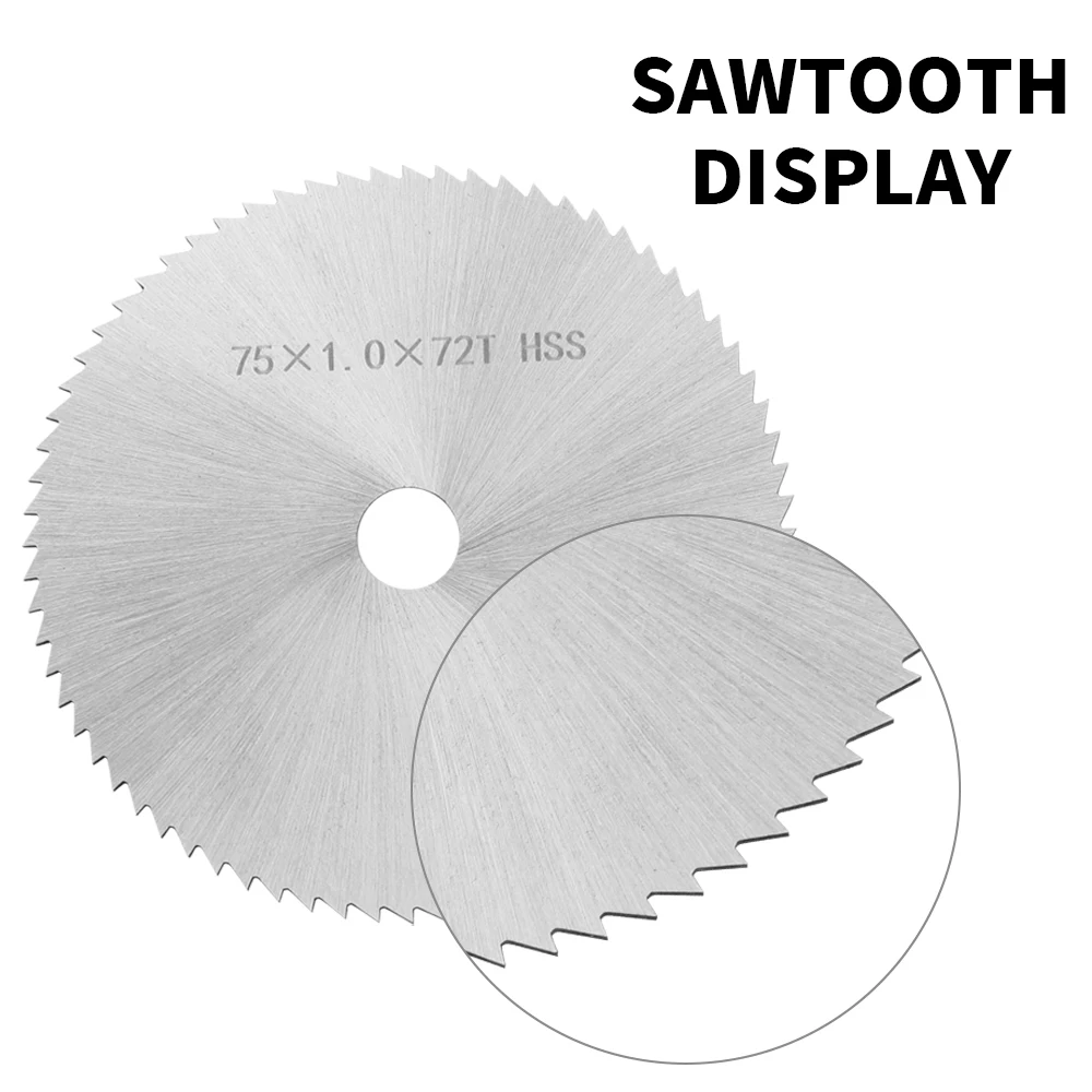 72mm 3inch HSS Saw Blade Discs Cut Off Wheel Dremel For DIY & Decoration General Woodworking Cutting Hand Power Rotating Tools