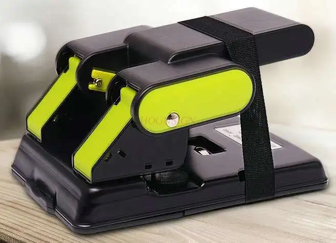 Hole puncher stationery binding puncher two-hole paper multi-page punch thick paper double-hole round hole punch hole