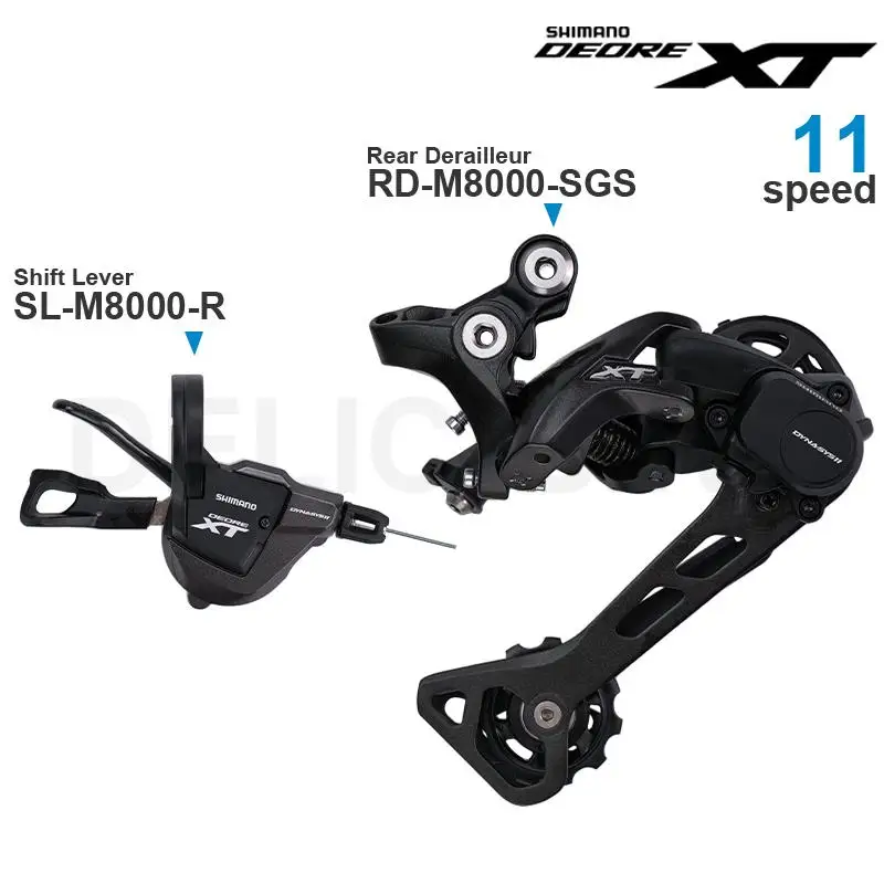 SHIMANO DEORE XT M8000 11v 11 Fach-gruppe SL-M8000-R Shifter RD-M8000-GS RD-M8000-SGS SCHALTWERK Original teile