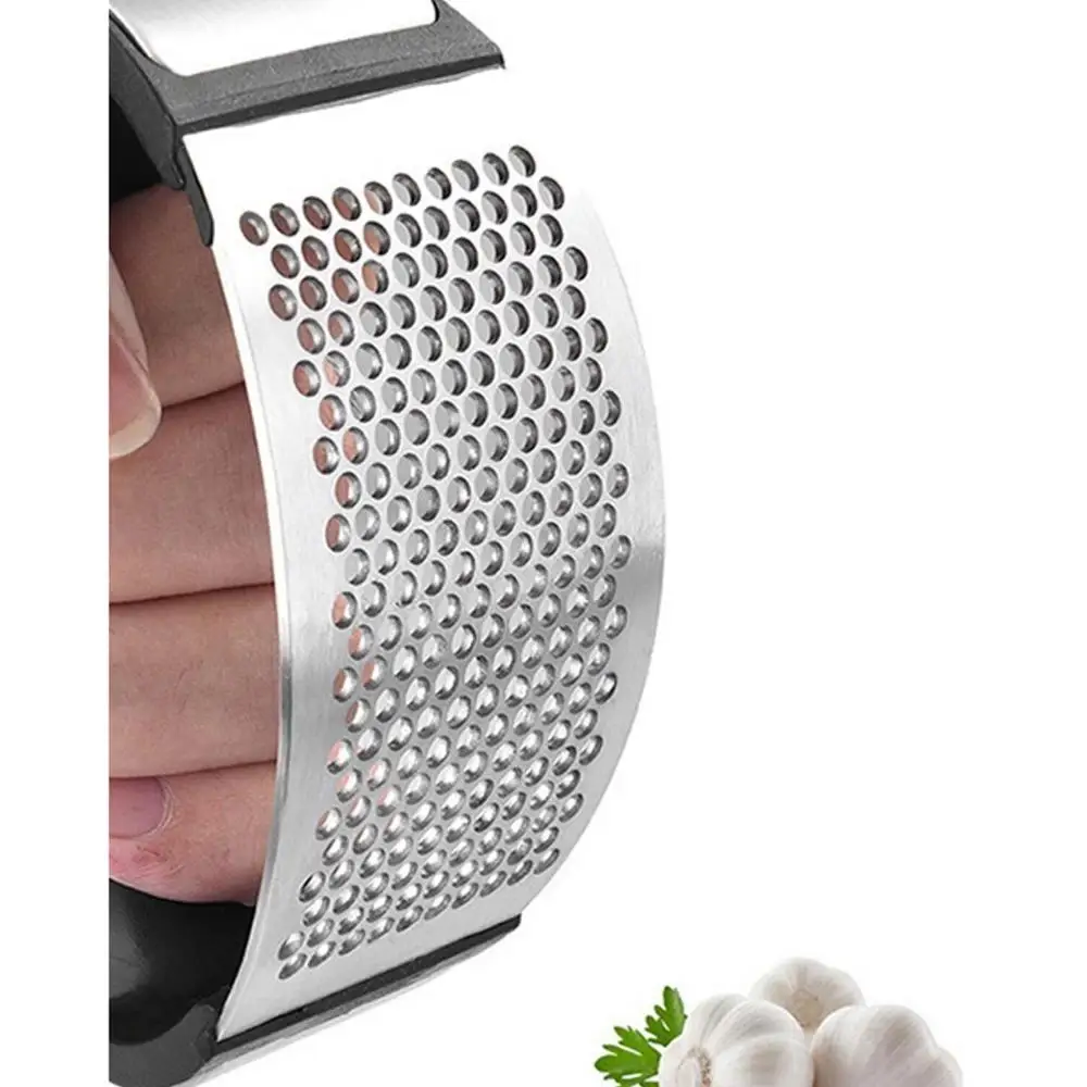 Holding Lux 100% High Quality Stainless Steel Garlic Crusher Black-Silver Free Fast Shipping From Turkey