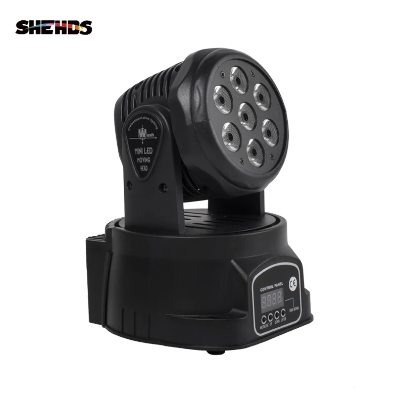 Aluminum Alloy LED Par 7X12W RGBW 4in1 Par Light/Moving Head Light High Power DMX512 Wash DJ Stage Disco Party Light