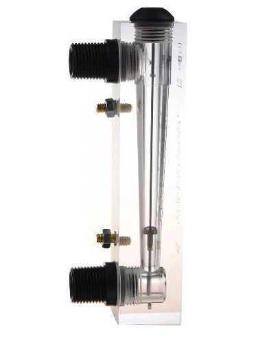 Flow Meter LZM-15Z Liquid Rotameter Plastic PVC Air Flow Meter Gas Float Flowmeter Water With Valve for Liquid Compressed Air