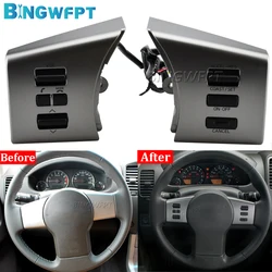 For Nissan Pathfinder Xterra Frontier 2009-2012 Volume Phone Cruise Button Steering Wheel Controls Switch Buttons
