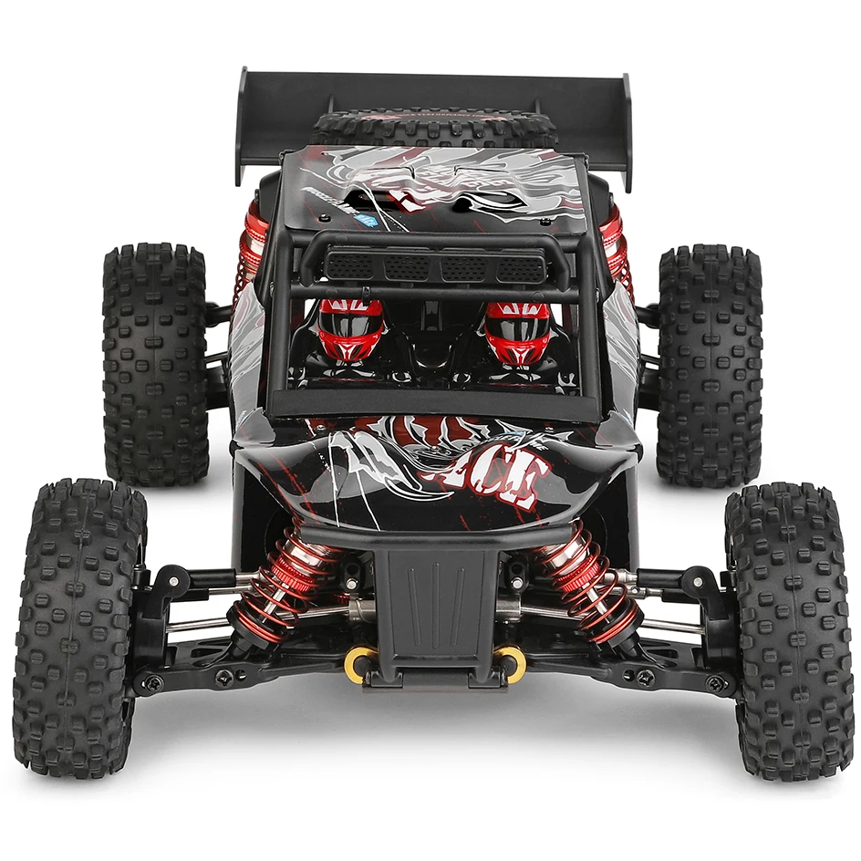 WLToys Upgraded 124016-V2 4WD 75KMH High Speed Car With Metal Chassis Brushless Off-Road RC Truck
