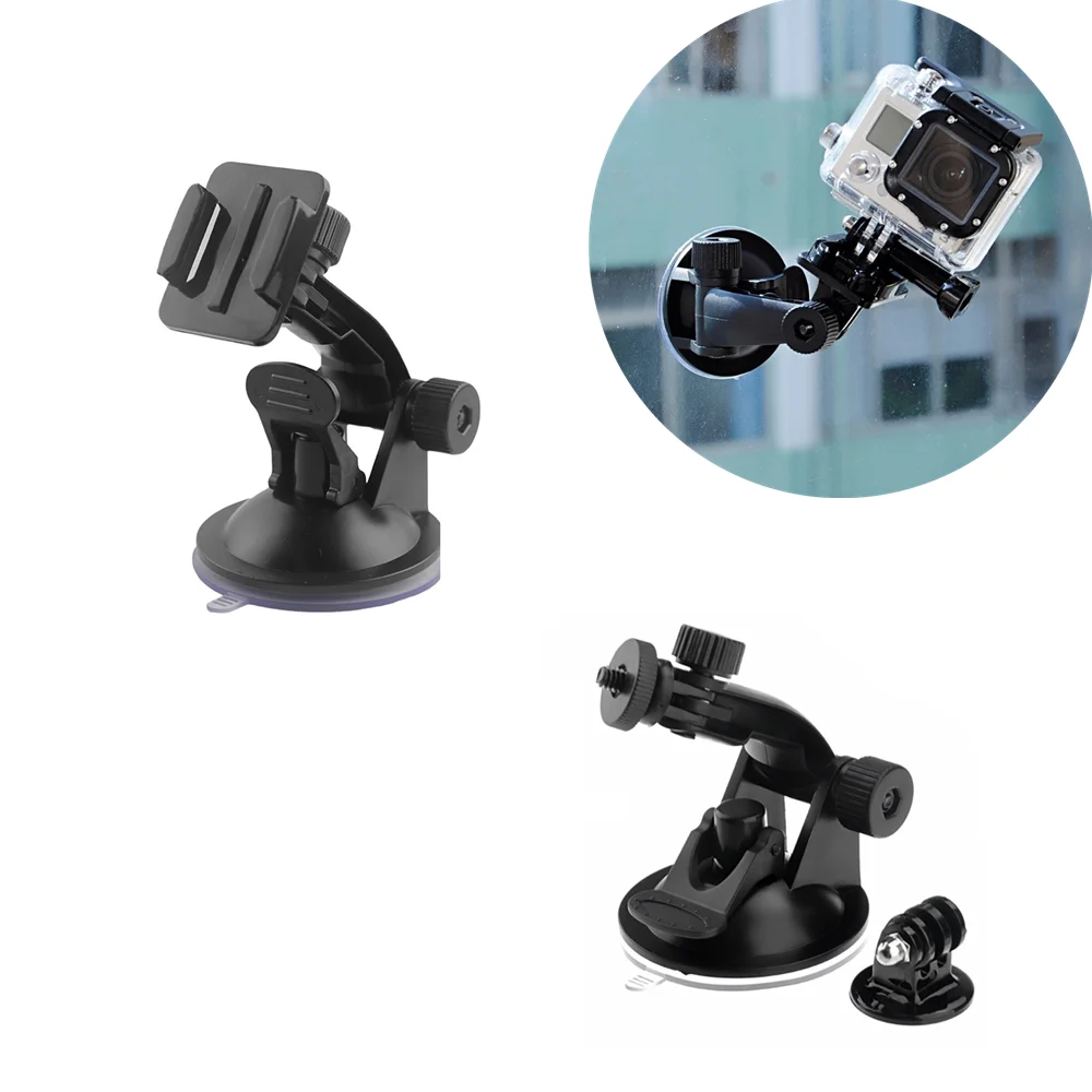 Аксессуары для Go Pro 8 9 7 см автомобильное крепление на присоске на лобовое стекло для Gopro Hero 10 9 8 7 6 5 4 для SJCAM для Yi