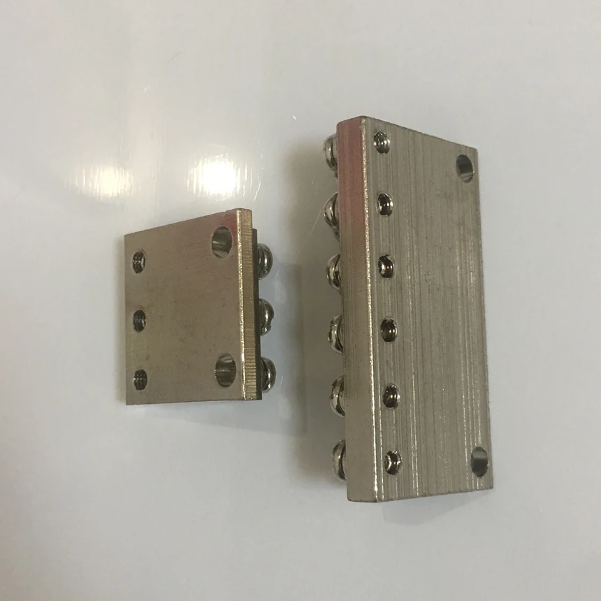 JDG 16P 18P 20P 16 18 20 Position Hole Dual Two A Barrier Rail Step Neutral Ground Row Brass Connector Busbar Bar Terminal Block